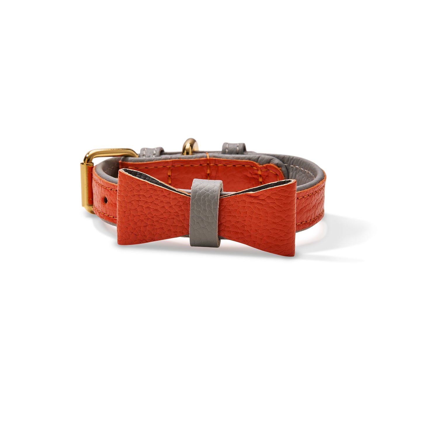 Sweet Bow Tie Collar - Orange