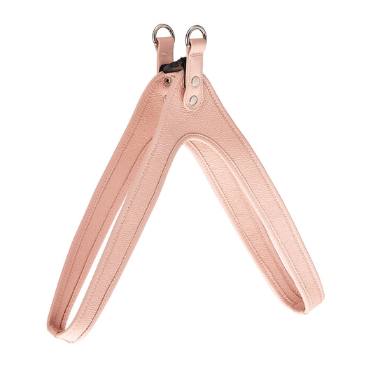 Chic Leather Harness - Nude