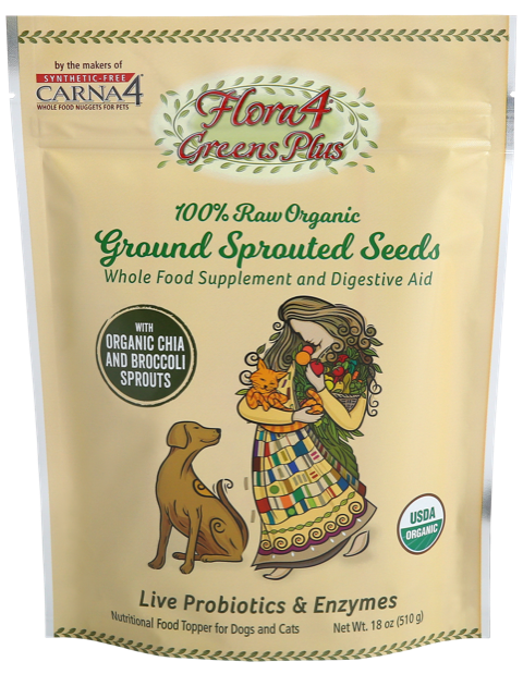 CARNA4: Flora 4 Greens Plus Sprouted Seeds