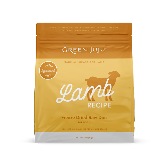 Green Juju: Freeze-Dried Limited-Ingredient Raw Diet - Lamb