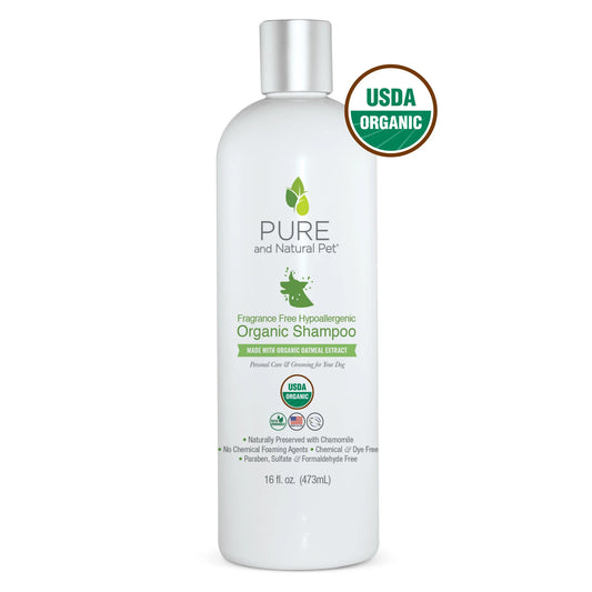 Fragrance Free Hypoallergenic Organic Shampoo