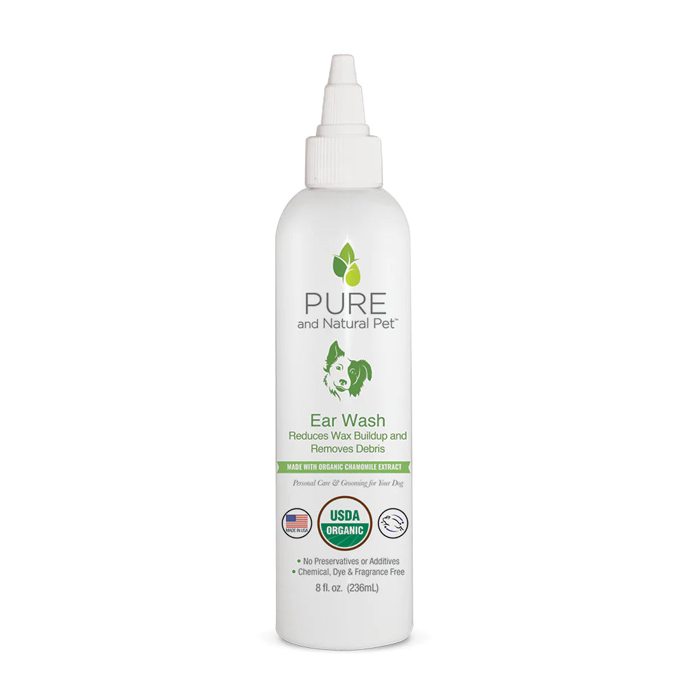 Pure and Natural Pet Wellness - Organic Ear Wash