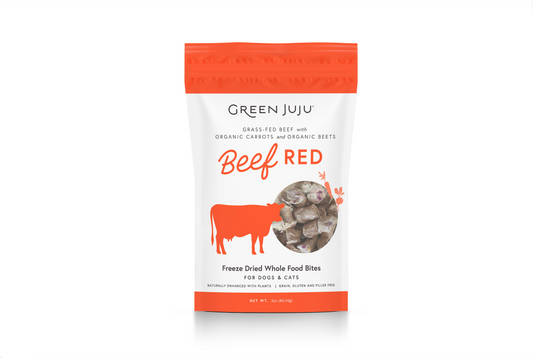 Green Juju: Freeze-Dried Whole Food Topper - Beef Red