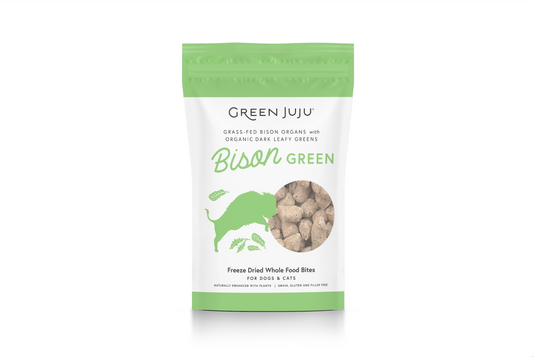 Green Juju: Freeze-Dried Whole Food Topper - Bison Green