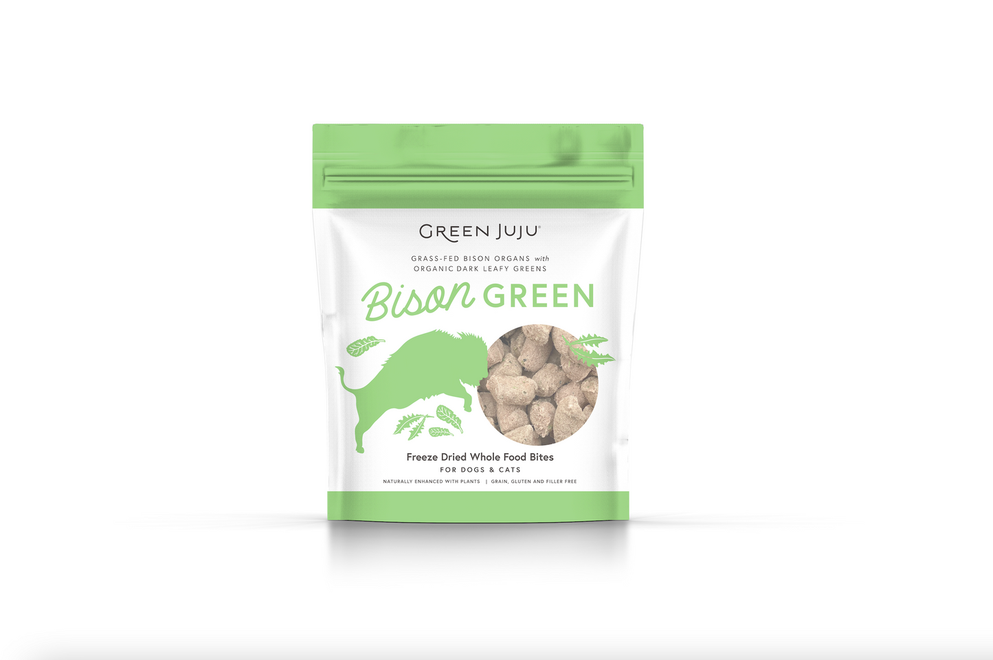 Green Juju: Freeze-Dried Whole Food Topper - Bison Green