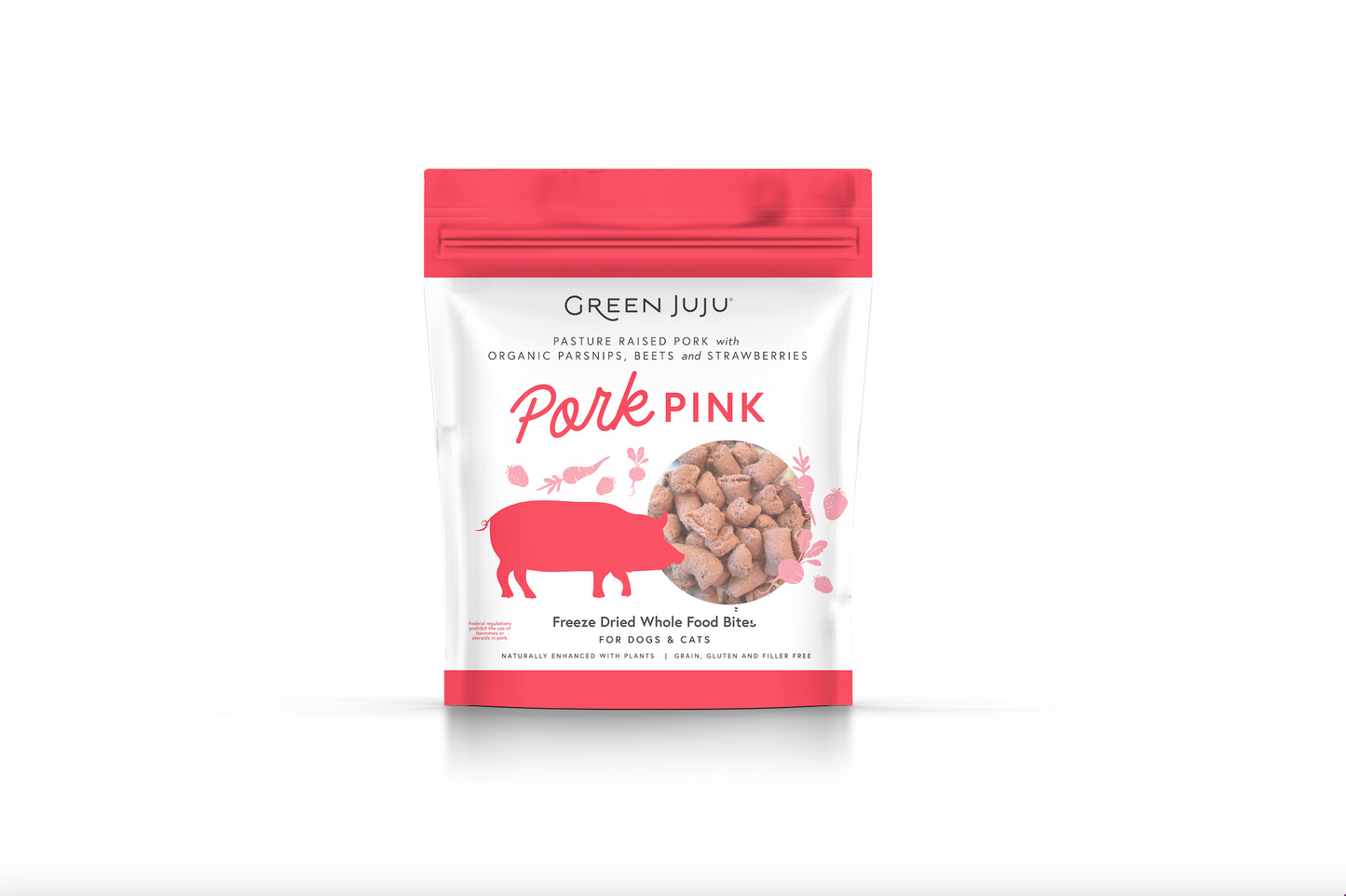 Green Juju: Freeze-Dried Whole Food Topper - Pork Pink