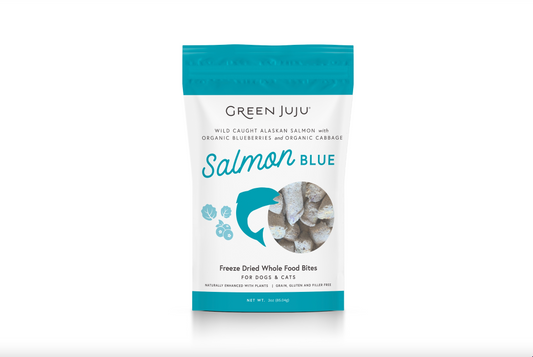 Green Juju: Freeze-Dried Whole Food Topper - Salmon Blue