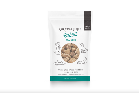 Green Juju: Freeze-Dried Single Ingredient Trainers - Rabbit