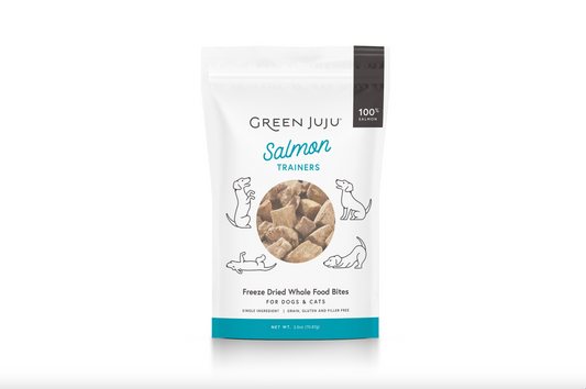 Green Juju: Freeze-Dried Single Ingredient Trainers - Salmon