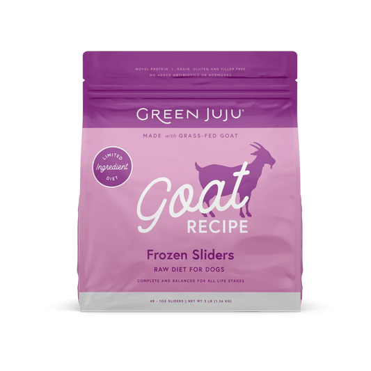 Green Juju: Frozen Limited-Ingredient Raw Diet Patties - Goat