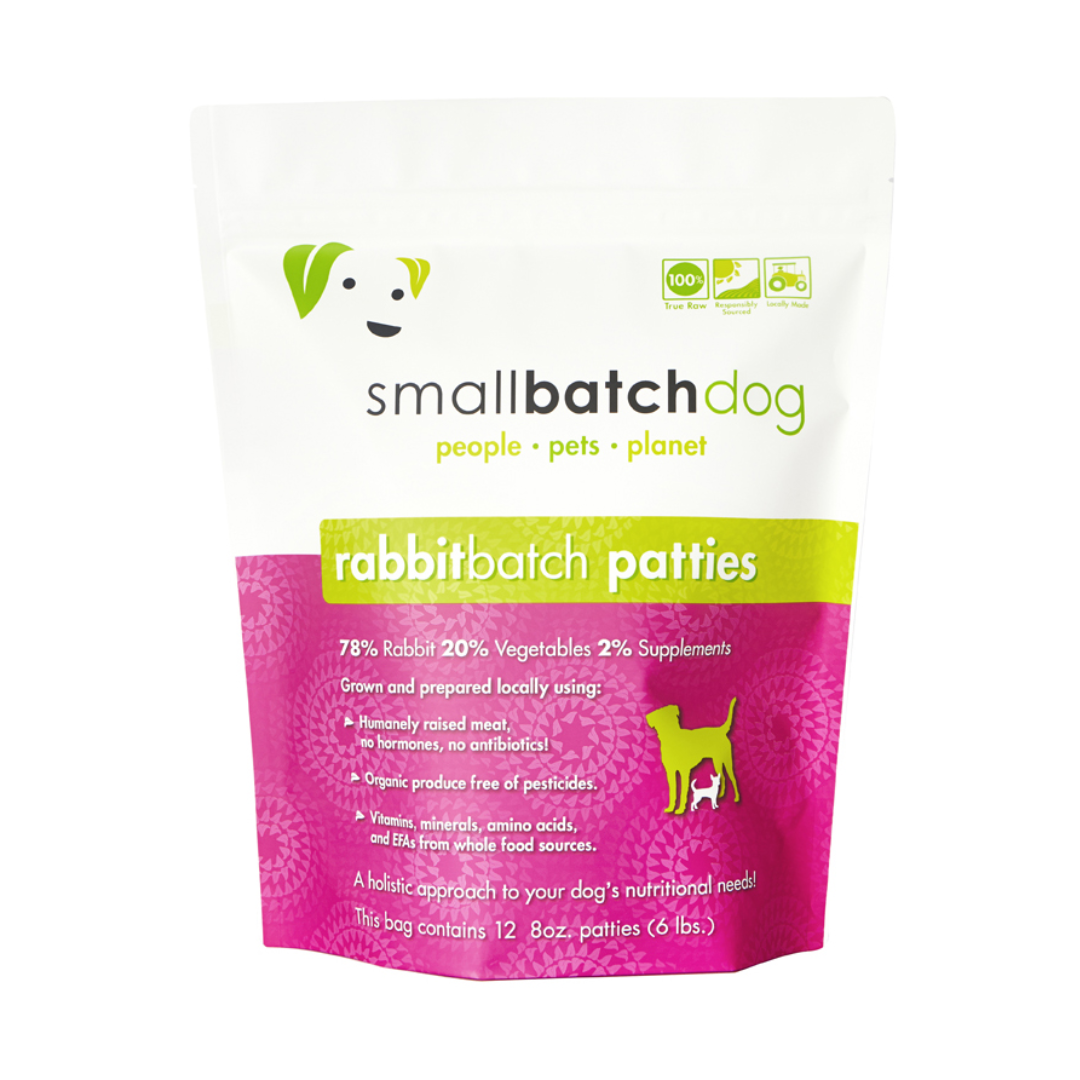 Smallbatch Dog Raw Frozen Food - Rabbit