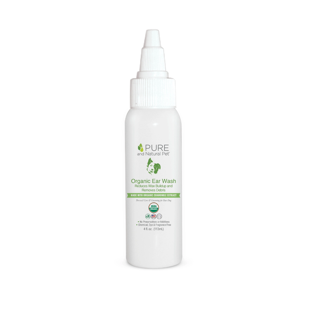 Pure and Natural Pet Wellness - Organic Ear Wash