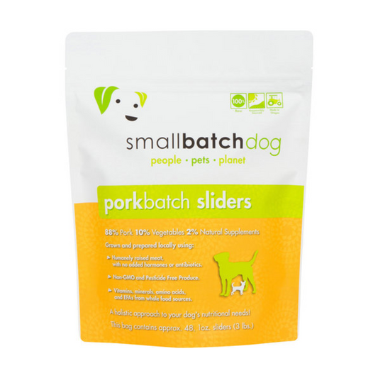 Smallbatch Dog Raw Frozen Food - Pork