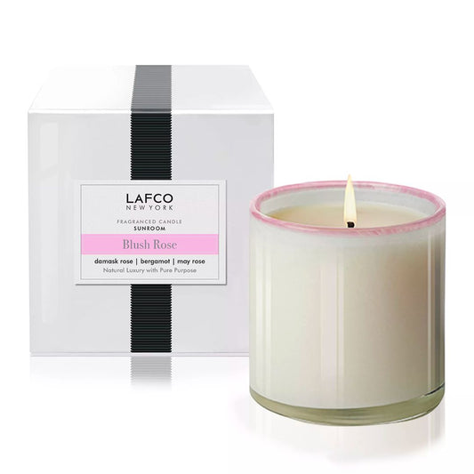 LAFCO Blush Rose Sunroom Candle