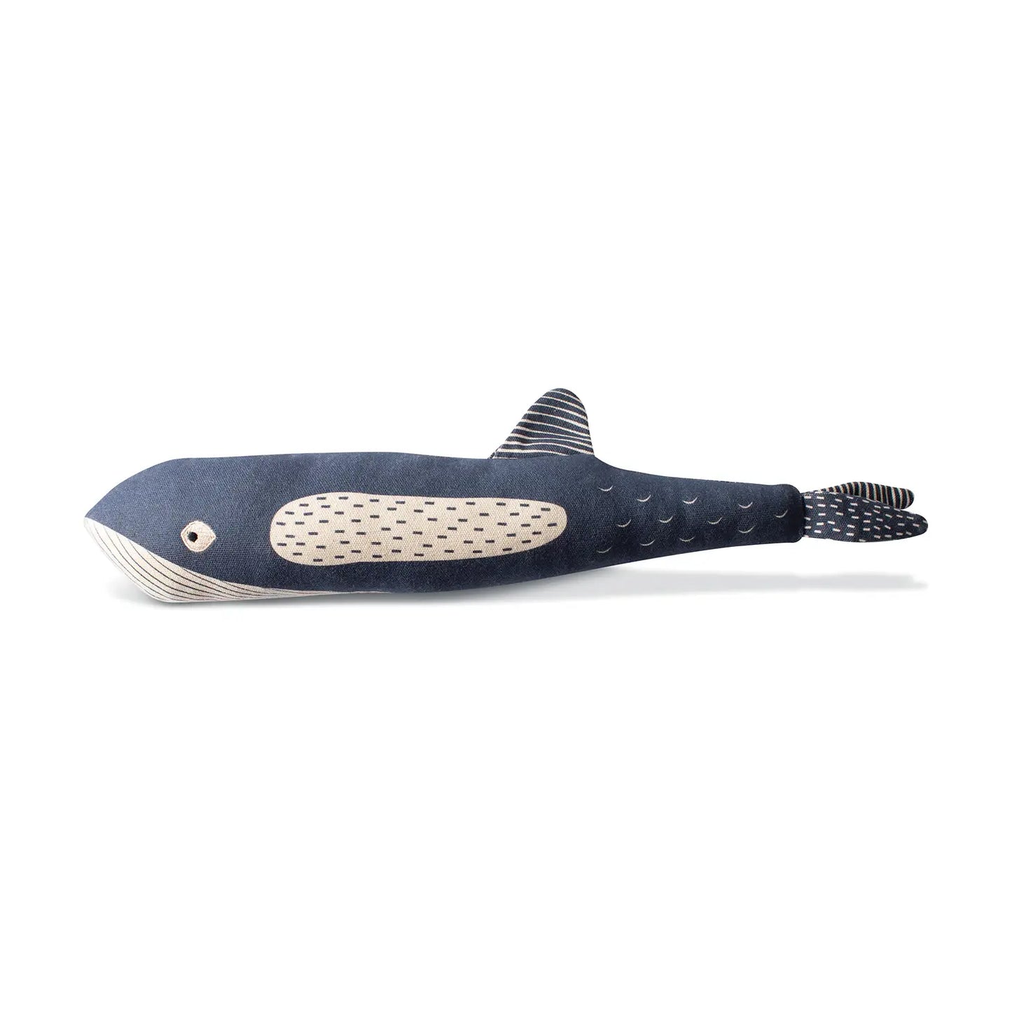 There She Blows Whale Canvas Dog Toy