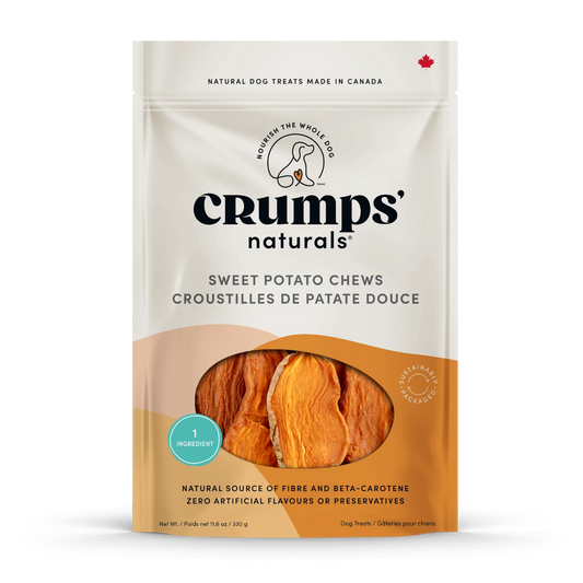 Crumps Naturals - Single Ingredient Sweet Potato Chews 5.6 Oz