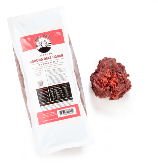 Oma's Pride Ground Beef Organ Meat 2 lb