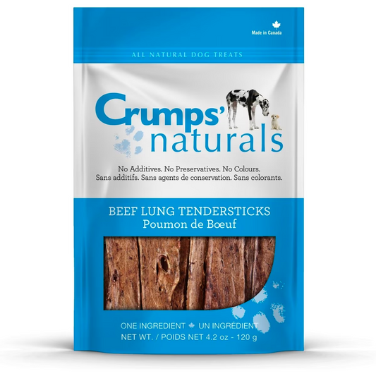 Crumps Naturals - Single Ingredient Beef Lung Tendersticks 4.9 Oz