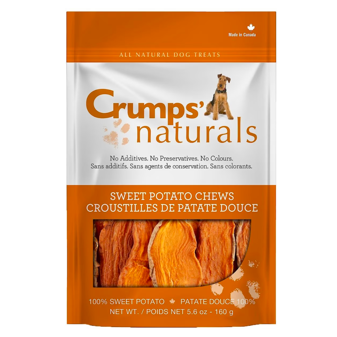 Crumps Naturals - Single Ingredient Sweet Potato Chews 5.6 Oz