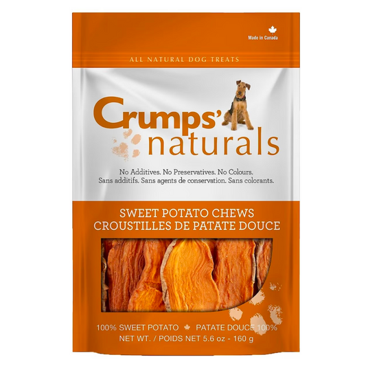 Crumps Naturals - Single Ingredient Sweet Potato Chews 5.6 Oz